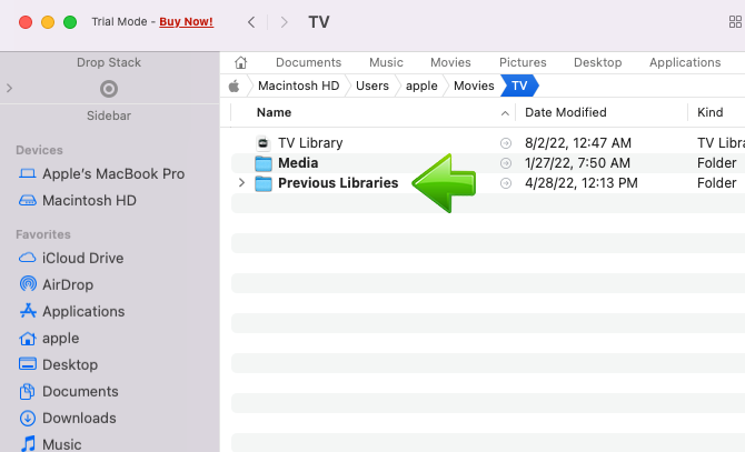 Path Finder choose folder to search